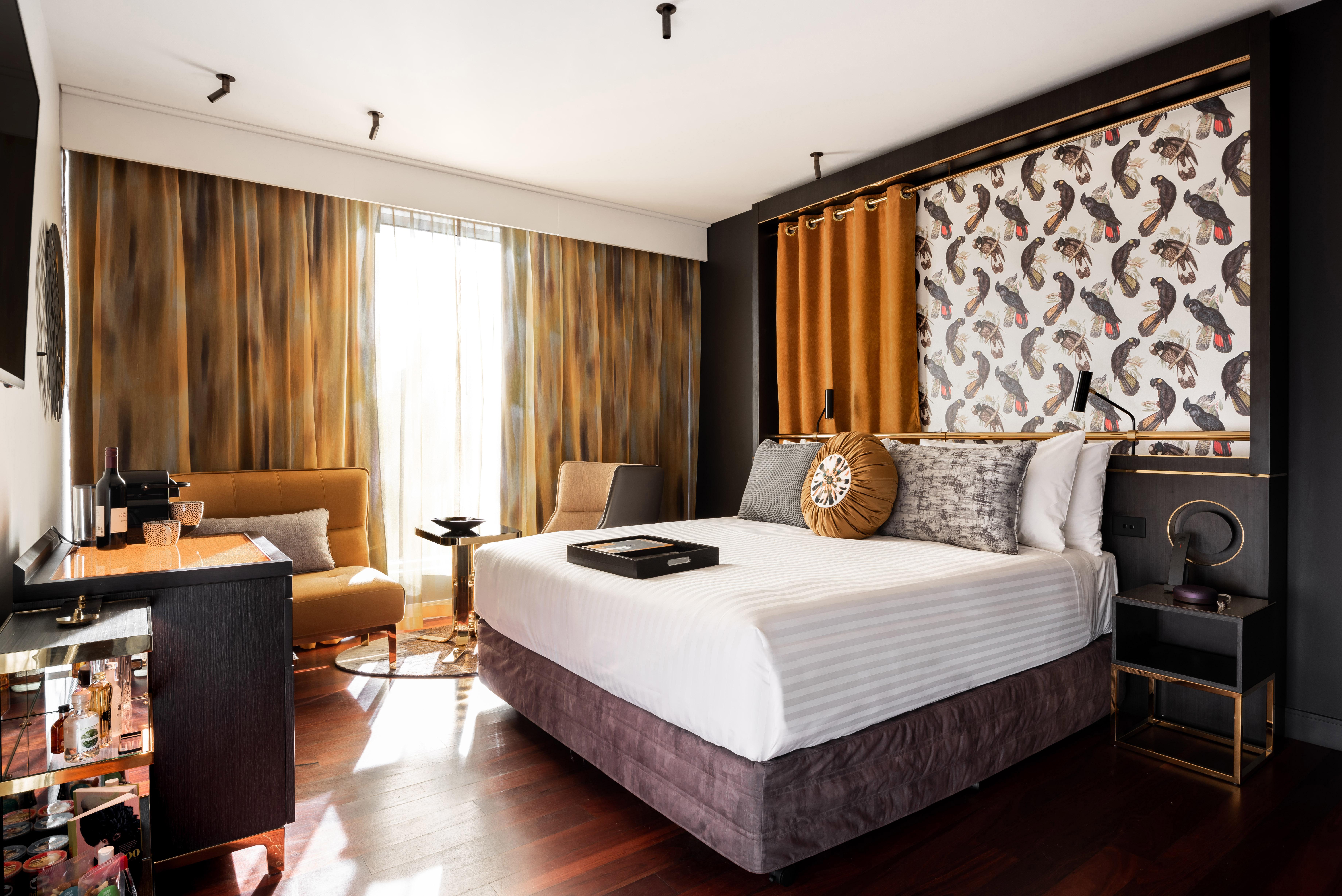 Hotel Qt Perth Exterior foto A bedroom at the hotel