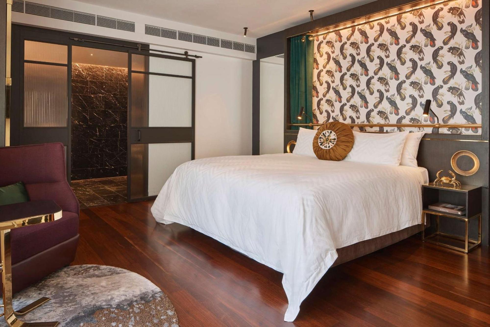 Hotel Qt Perth Exterior foto A bedroom at the hotel
